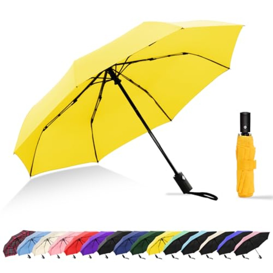 Mini Backpack Purse - Travel Umbrella UV Sun Protection -