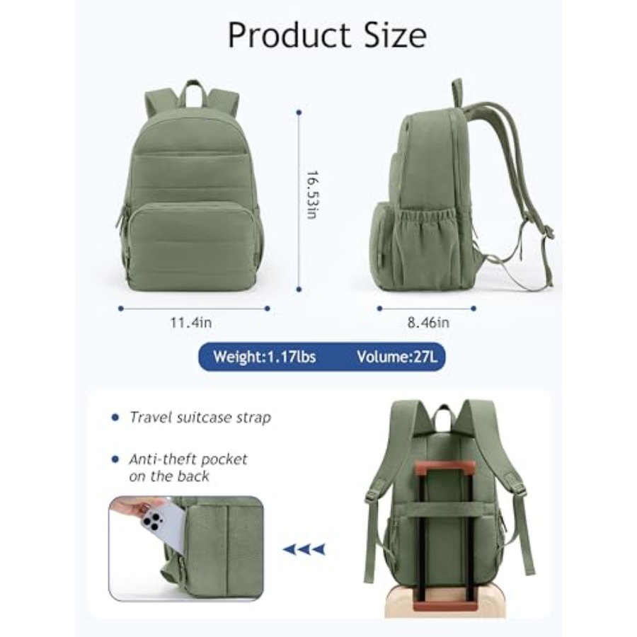 Travel Backpack for Women, 15. – обзор и цена Laptop Backpack 15.6