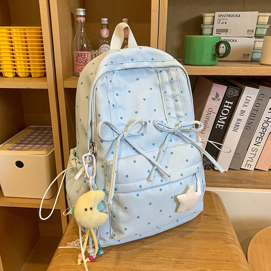 Cute Polka Dot Small Backpack  – обзор и цена Fashion Backpack Women