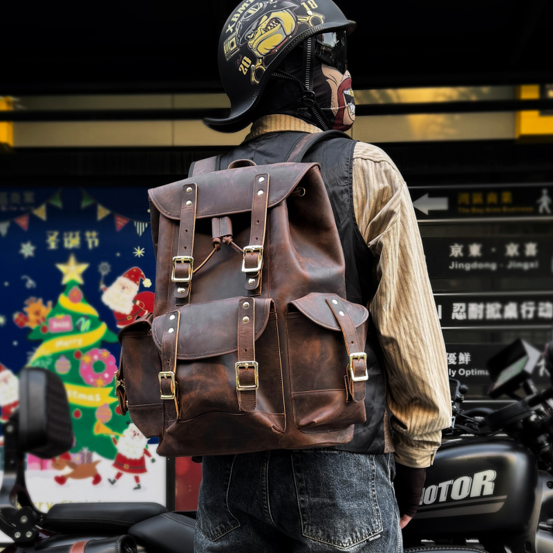 New Arrivals Leather Backpack  – обзор и цена Leather Backpack Vintage