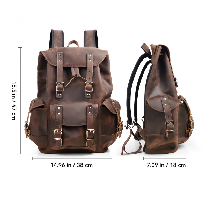 New Arrivals Leather Backpack  – обзор и цена Leather Backpack Vintage