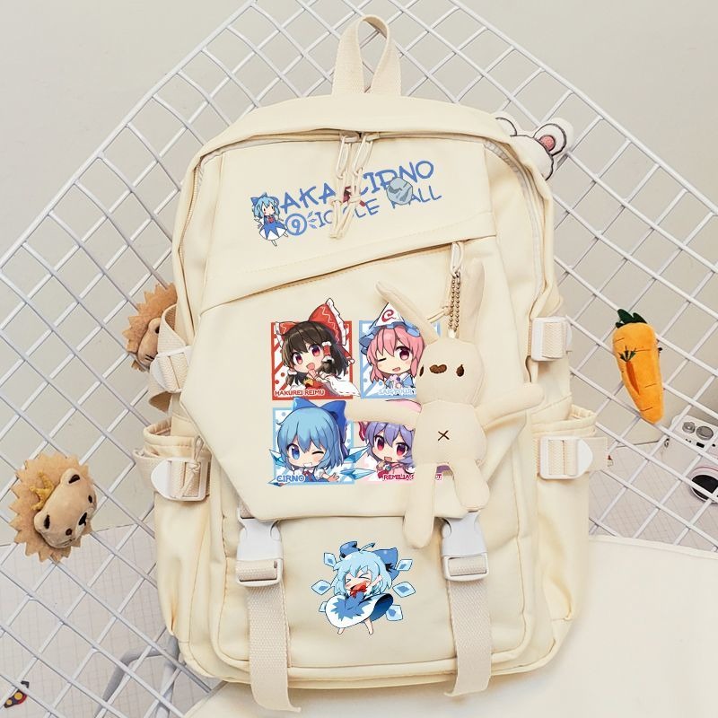 44×31×13cm Black Khaki,Touhou  – обзор и цена School Backpack Teen