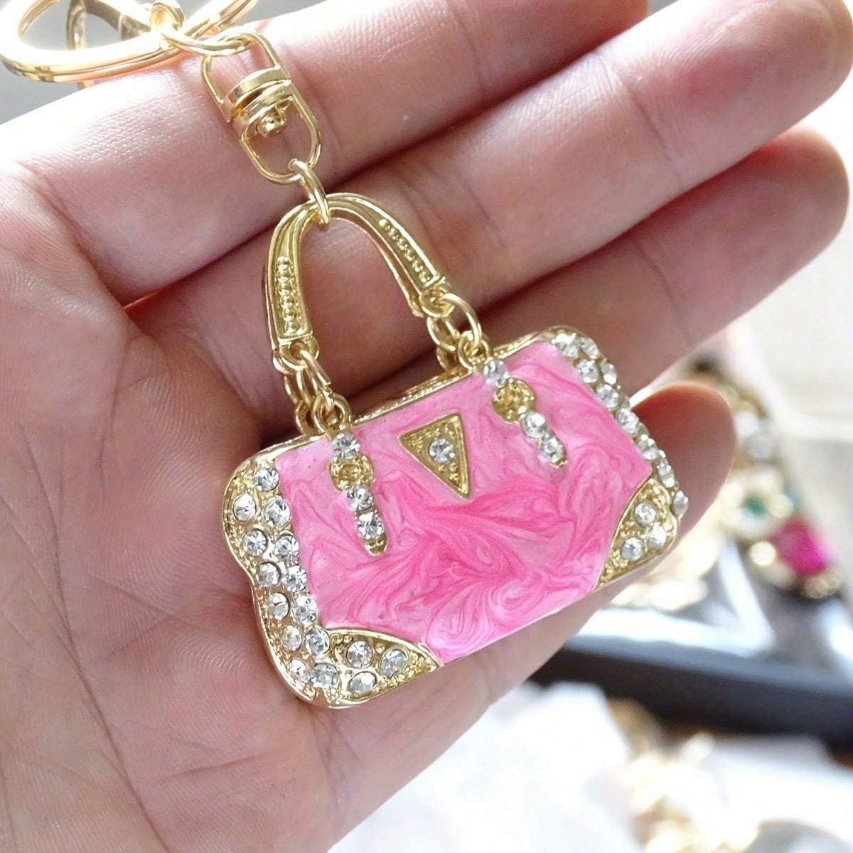 Mini Sparkling Rhinestone Enam – обзор и цена Mini Backpack Purse