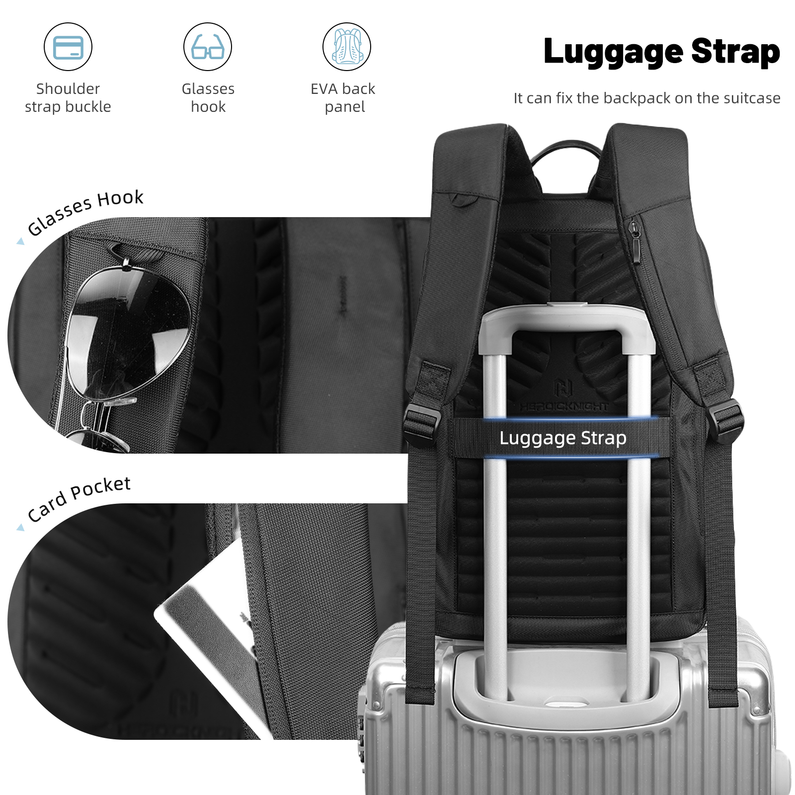 HK Lightweight Men's Business  – обзор и цена Laptop Backpack 15.6