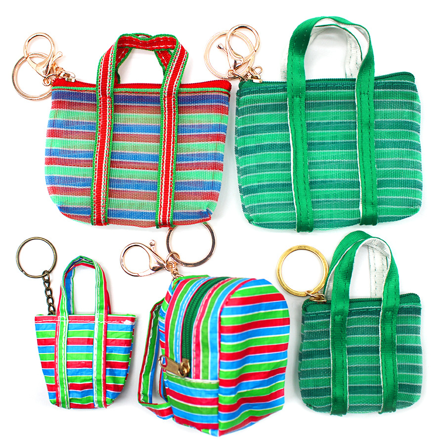 1Pc Key chain Fishing Net Bag  – обзор и цена Mini Backpack Purse