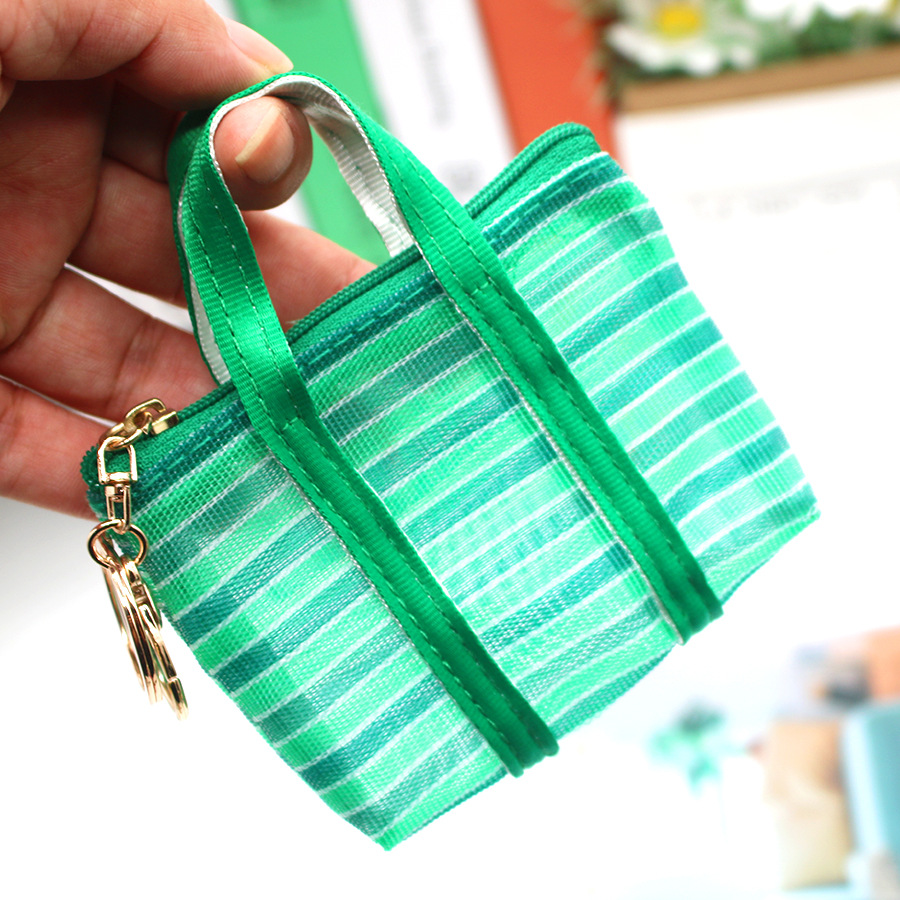 1Pc Key chain Fishing Net Bag  – обзор и цена Mini Backpack Purse