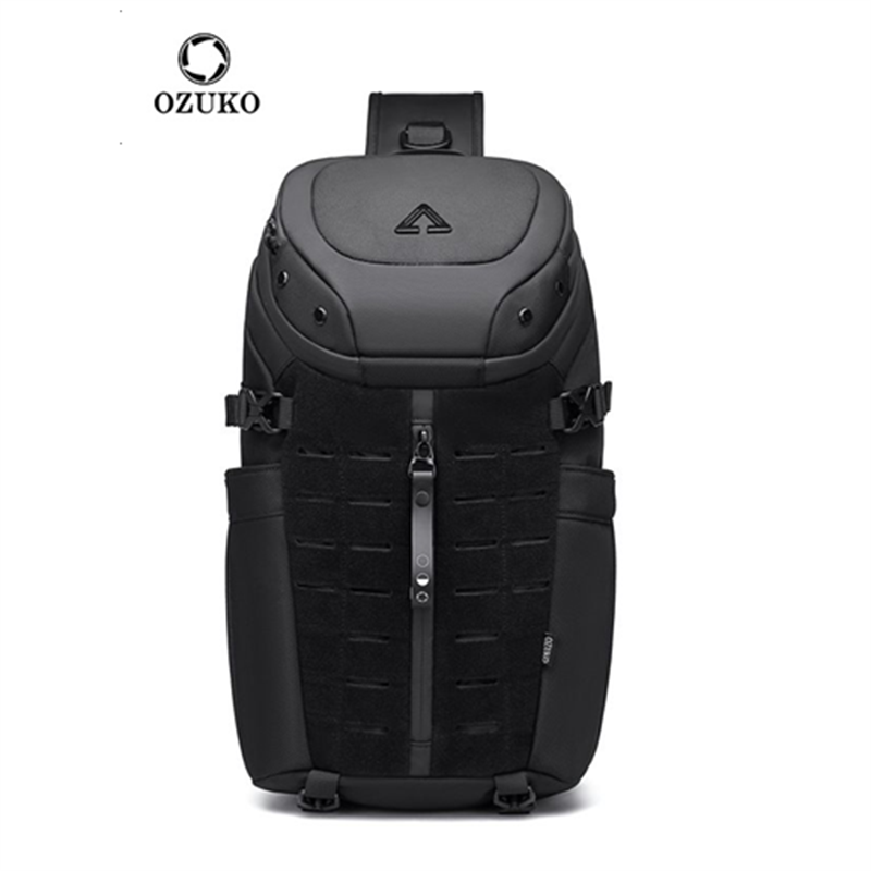Ozuko Chest Bag Cross bag men  – обзор и цена Travel Backpack Anti Theft
