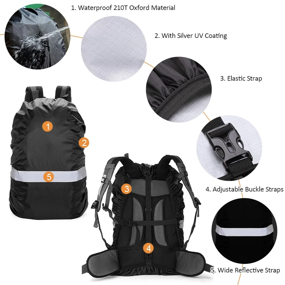 Waterproof Backpack Rain Cover – обзор и цена Rain Cover Backpack
