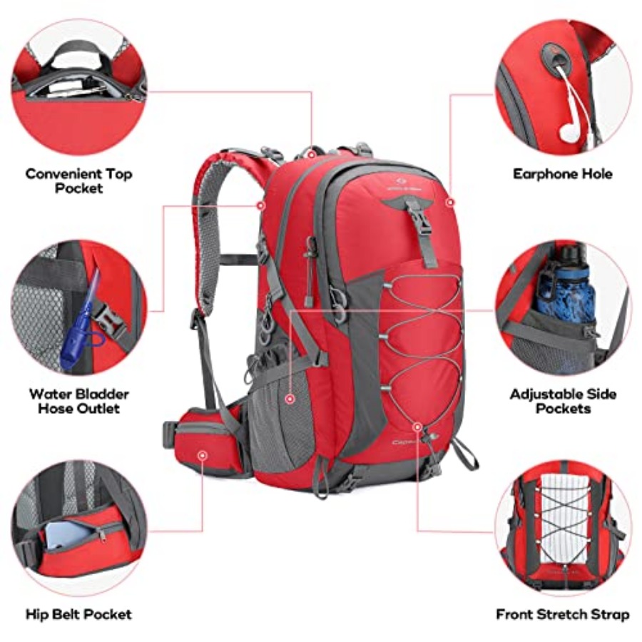 Hiking Backpack, Camping Backp – обзор и цена Rain Cover Backpack