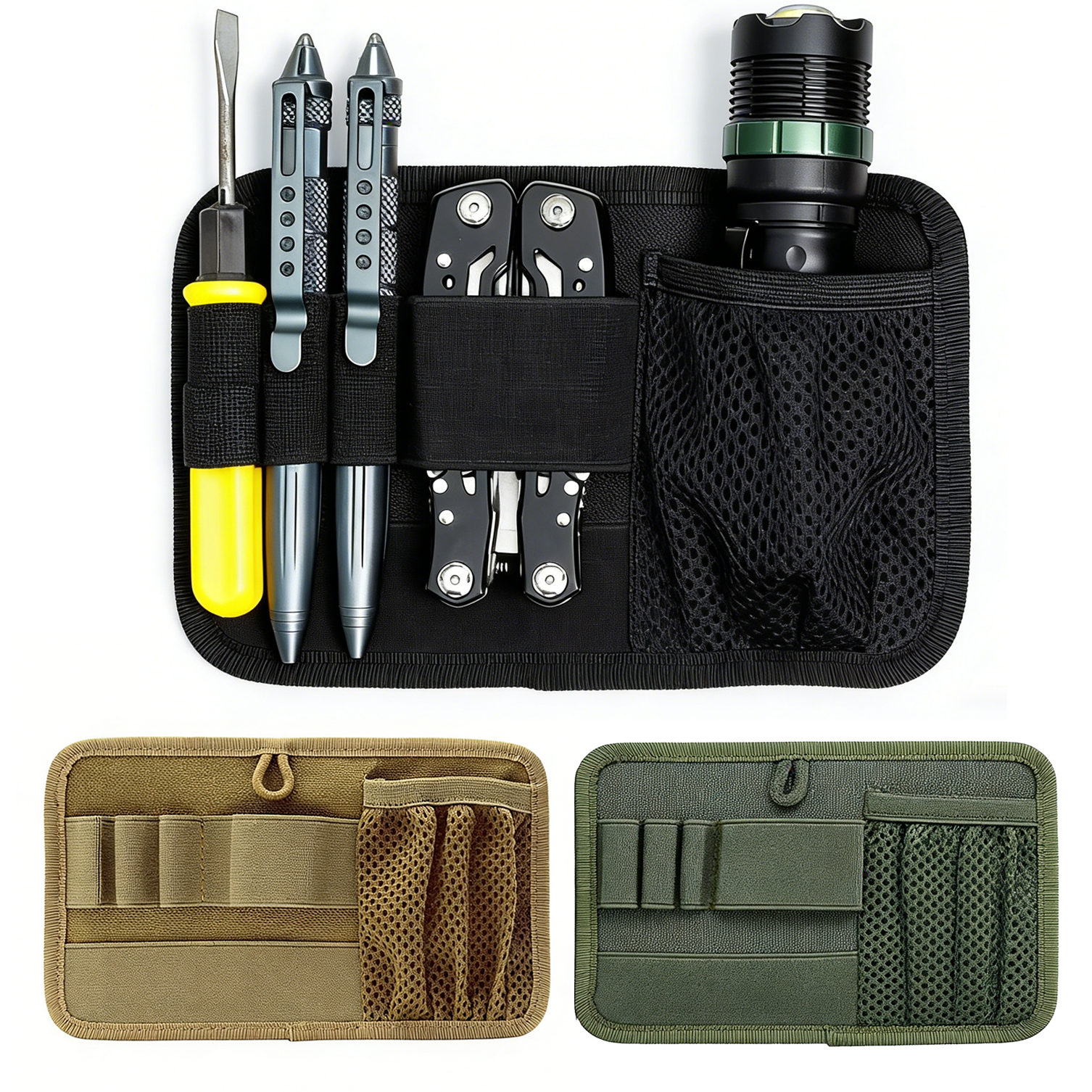 Modular Hook Loop Panel EDC Or – обзор и цена Backpack Insert Organizer