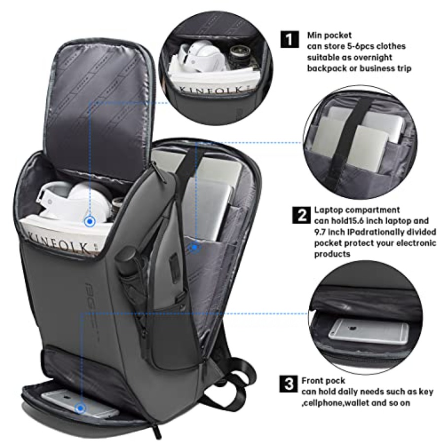 Business Laptop Smart backpack – обзор и цена Laptop Backpack 15.6
