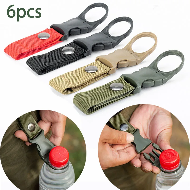 6pcs Camping Webbing Buckle Ho – обзор и цена Rucksack Military Style