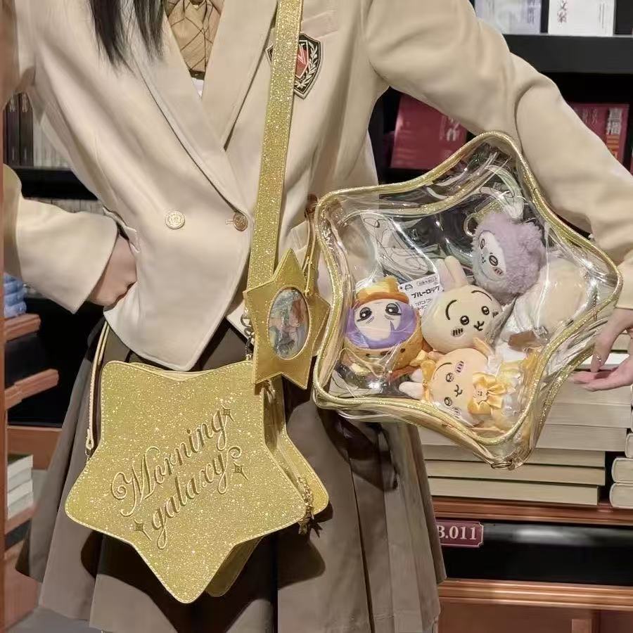 Y2K Cute Bling Star Ita Crossb – обзор и цена Mini Backpack Purse