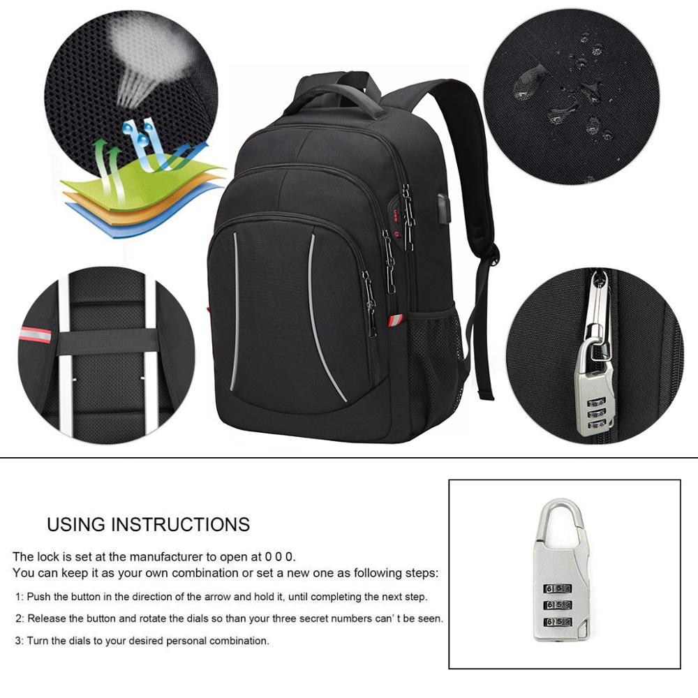 Men Multifuction Travel Laptop – обзор и цена Travel Backpack Anti Theft
