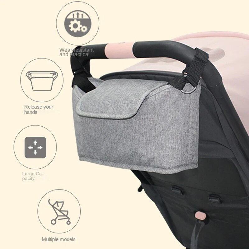 Baby Stroller Hanging Bags Mom – обзор и цена Backpack Diaper Bag