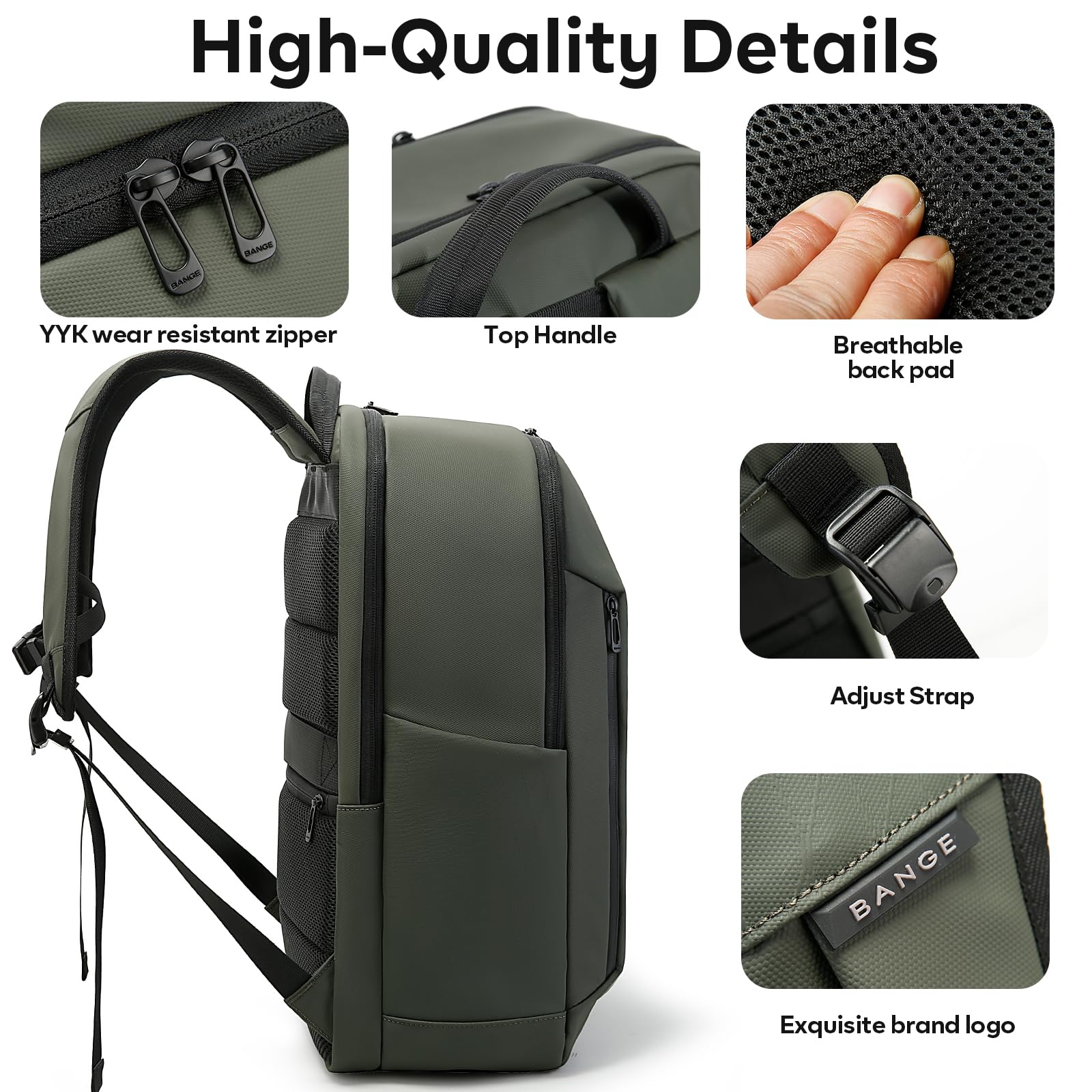 BANGE Fashion Simple Design Wo – обзор и цена Travel Backpack Anti Theft