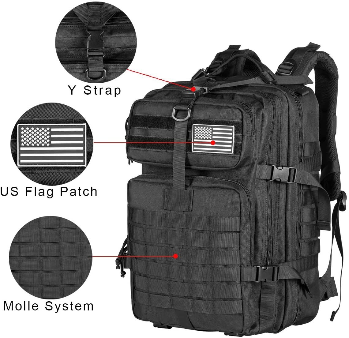 AA 60L Army Military Tactical  – обзор и цена Urban Backpack Tactical