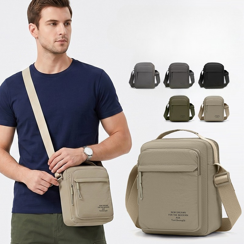 Men's Nylon Crossbody Backpack – обзор и цена Sling Backpack Shoulder