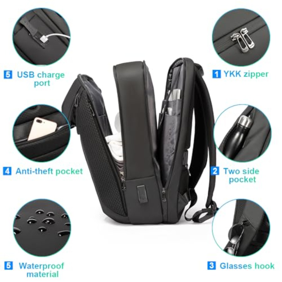 Smart Business Laptop Backpack – обзор и цена Laptop Backpack 15.6
