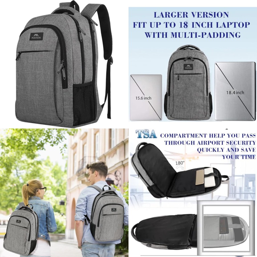 Extra Large.4 Laptop Backpack, – обзор и цена Travel Backpack Anti Theft
