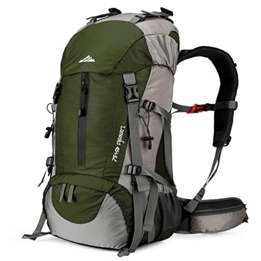 Loowoko 50L Hiking Backpack, W – обзор и цена Rain Cover Backpack