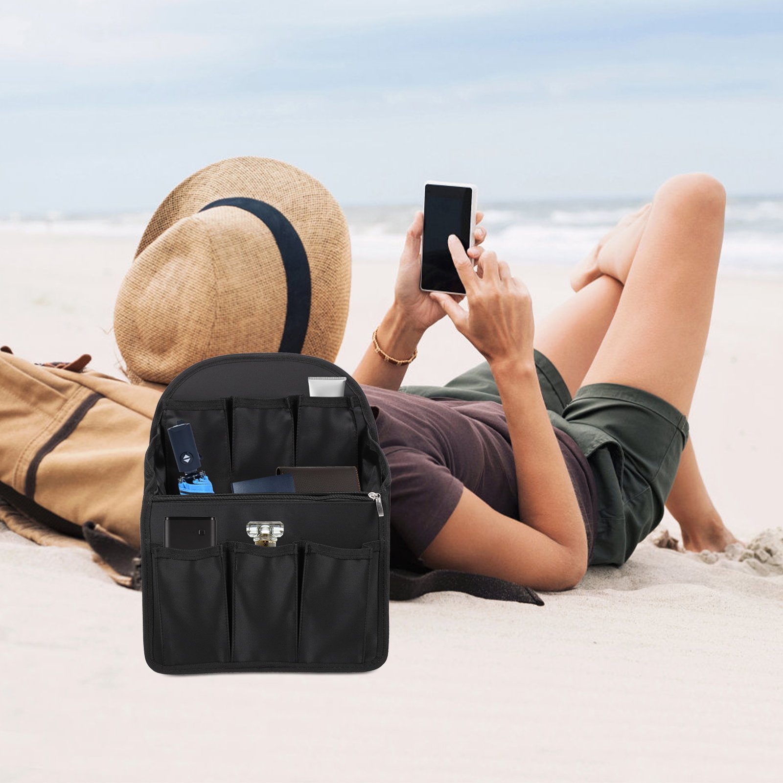 1Pcs Backpack Organizer Insert – обзор и цена Backpack Insert Organizer