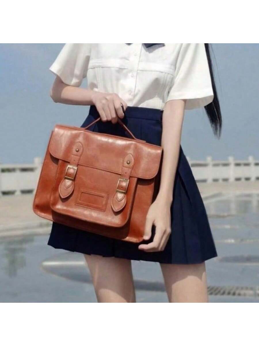Retro British Style Satchel Ba – обзор и цена Leather Backpack Vintage