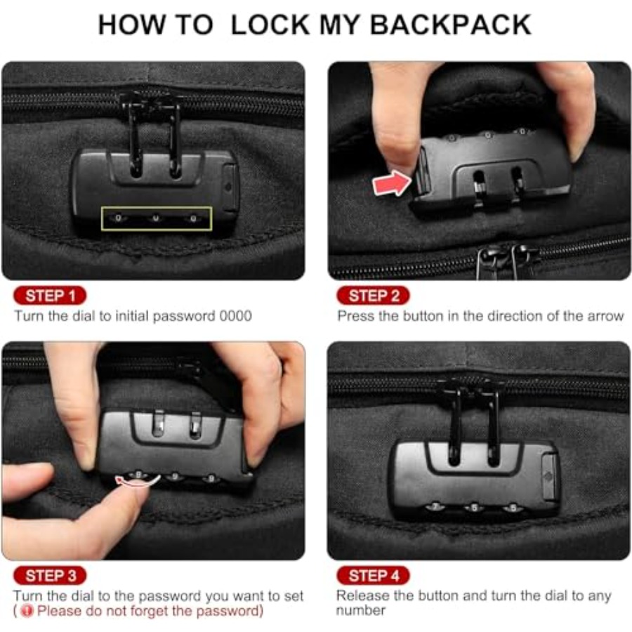 Laptop Backpack for Men Women, – обзор и цена Travel Backpack Anti Theft