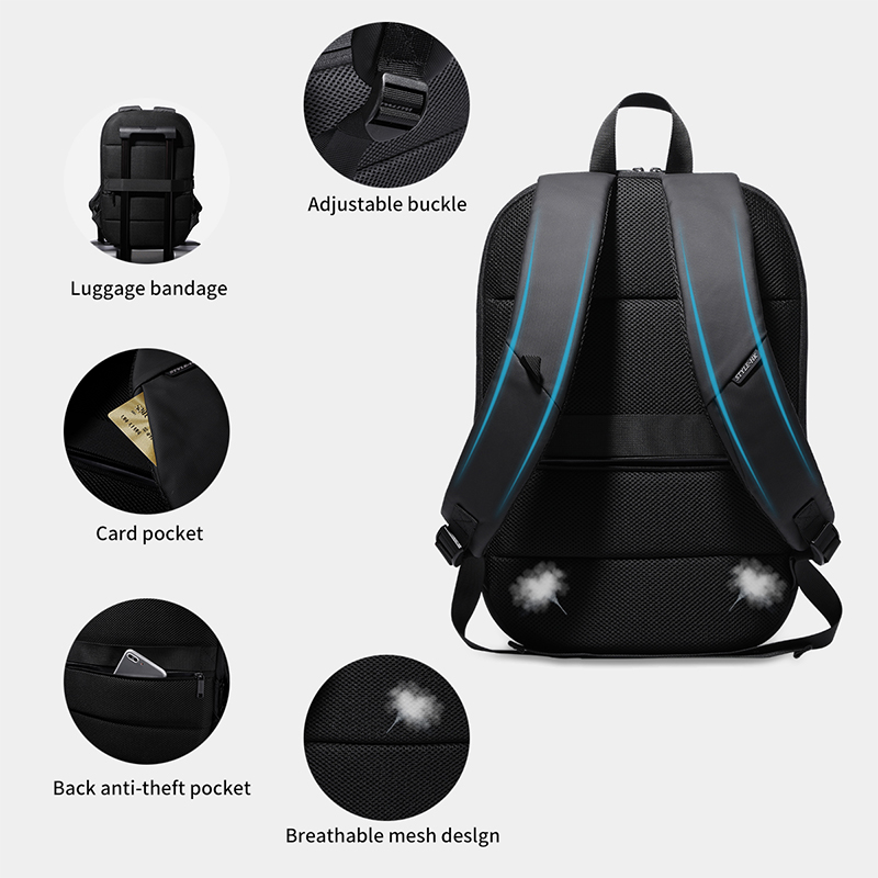 Heroic Knight Ultra-Thin Busin – обзор и цена Travel Backpack Anti Theft