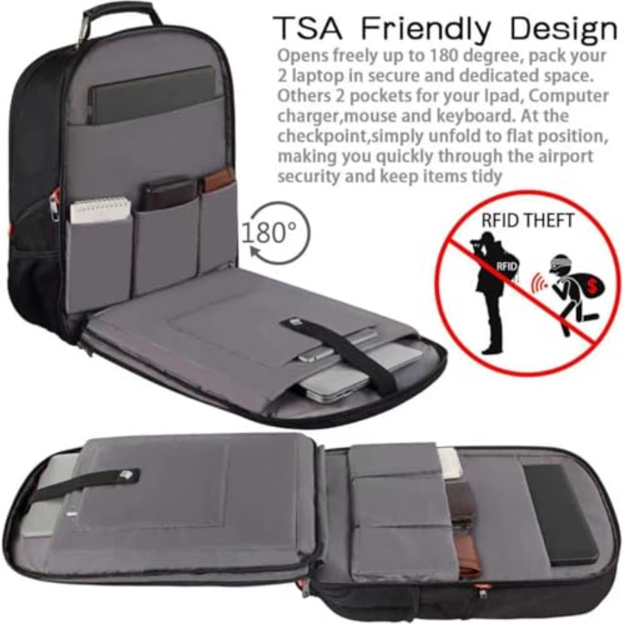 Travel Laptop Backpack, Extra  – обзор и цена Travel Backpack Anti Theft