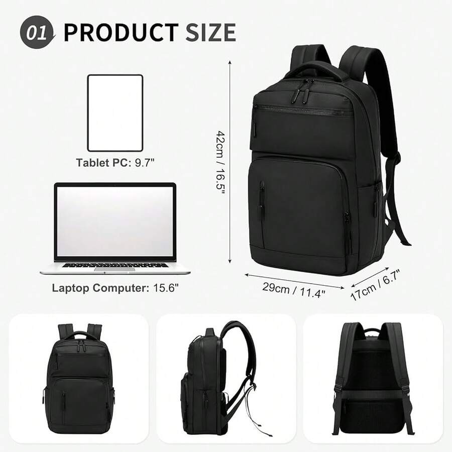 Waterproof Laptop Backpack For – обзор и цена Laptop Backpack 15.6