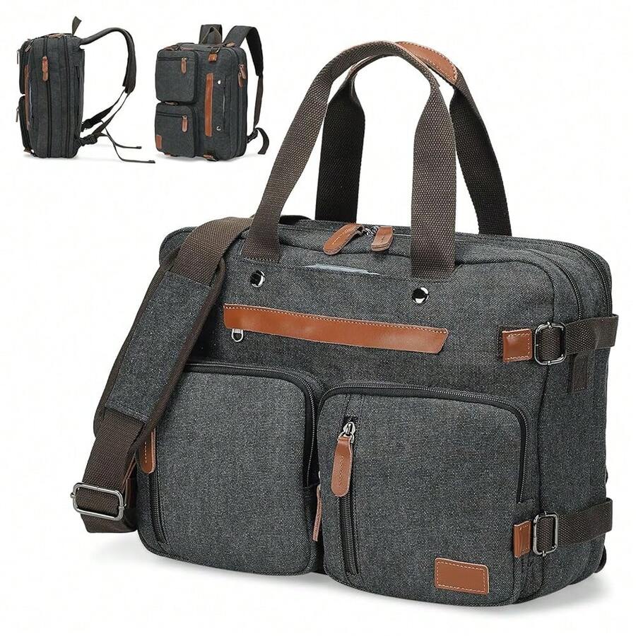 Canvas Laptop Backpack 3-In-1  – обзор и цена Canvas Backpack Casual