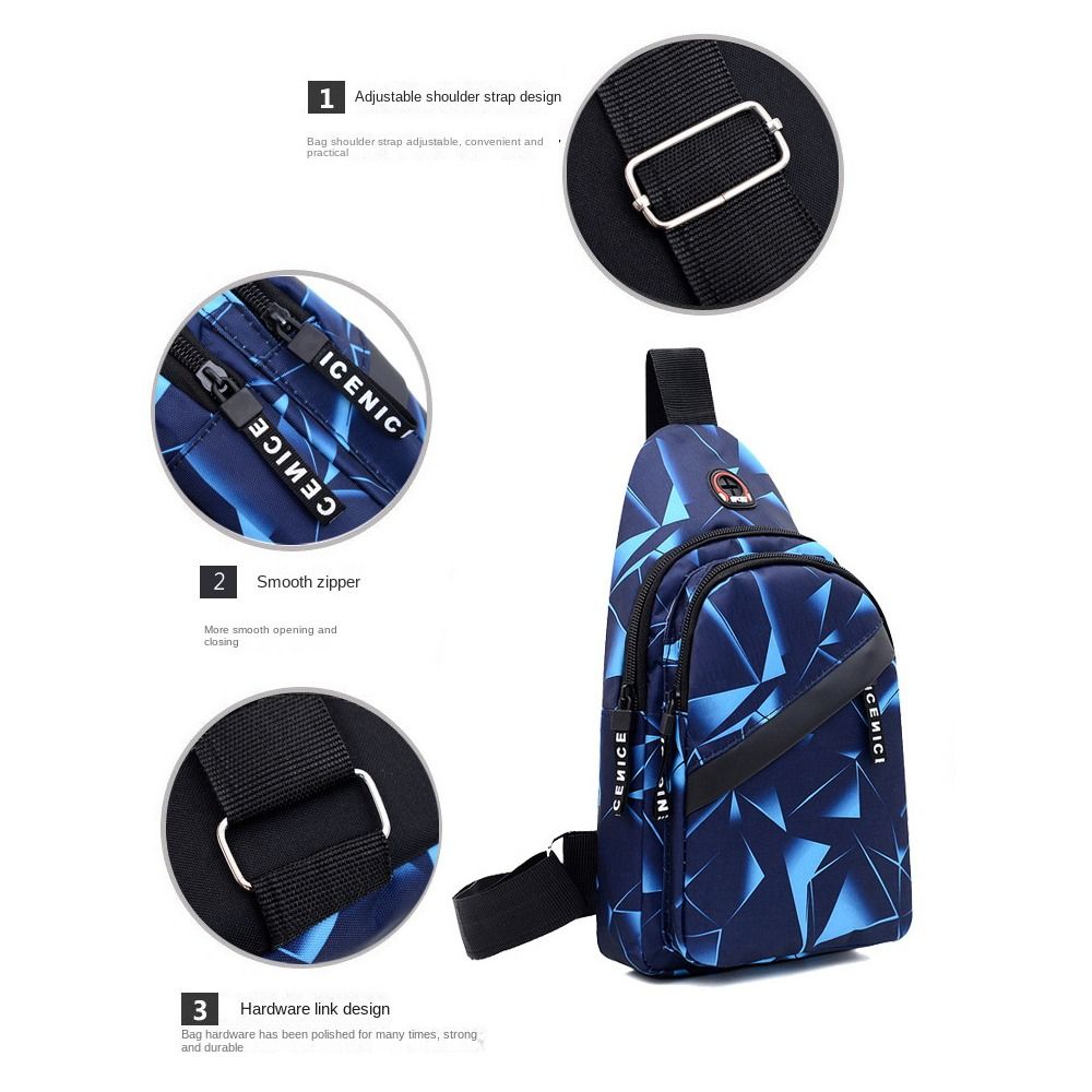 Fashion 2-Layer Chest bag Trav – обзор и цена Sling Backpack Shoulder
