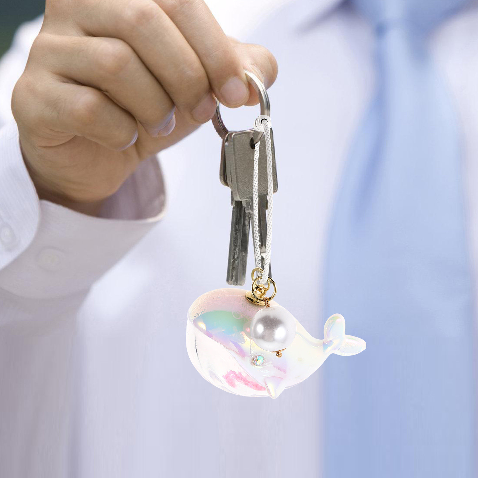 Adorable Whale Keychain Charm  – обзор и цена Mini Backpack Purse