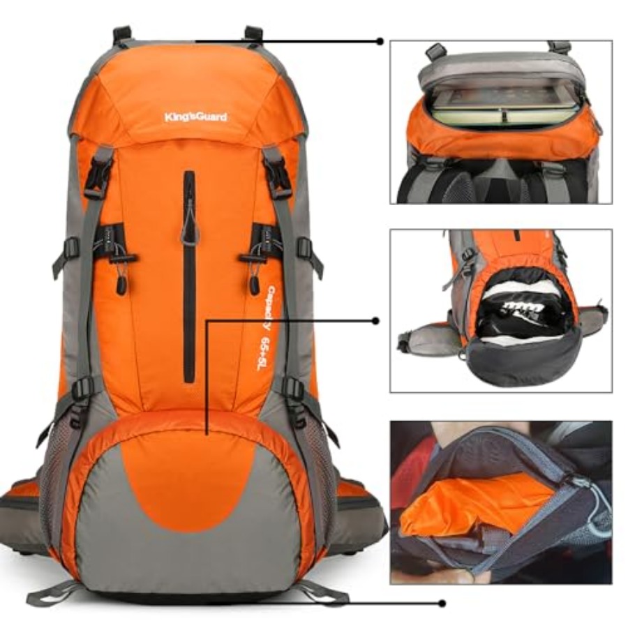 70L Hiking Backpack with Rain  – обзор и цена Rain Cover Backpack