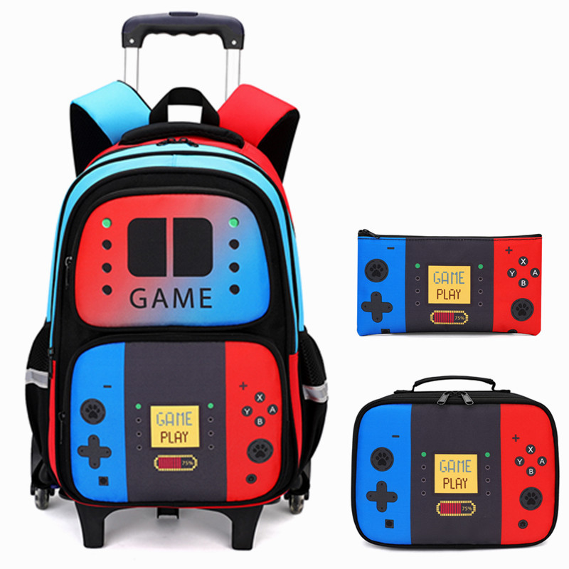 3PCS Kids Rolling Backpack for – обзор и цена School Backpack Teen