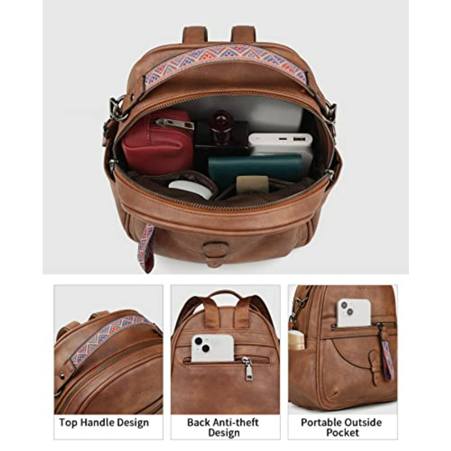 Mini Backpack Purse for Women, – обзор и цена Mini Backpack Purse