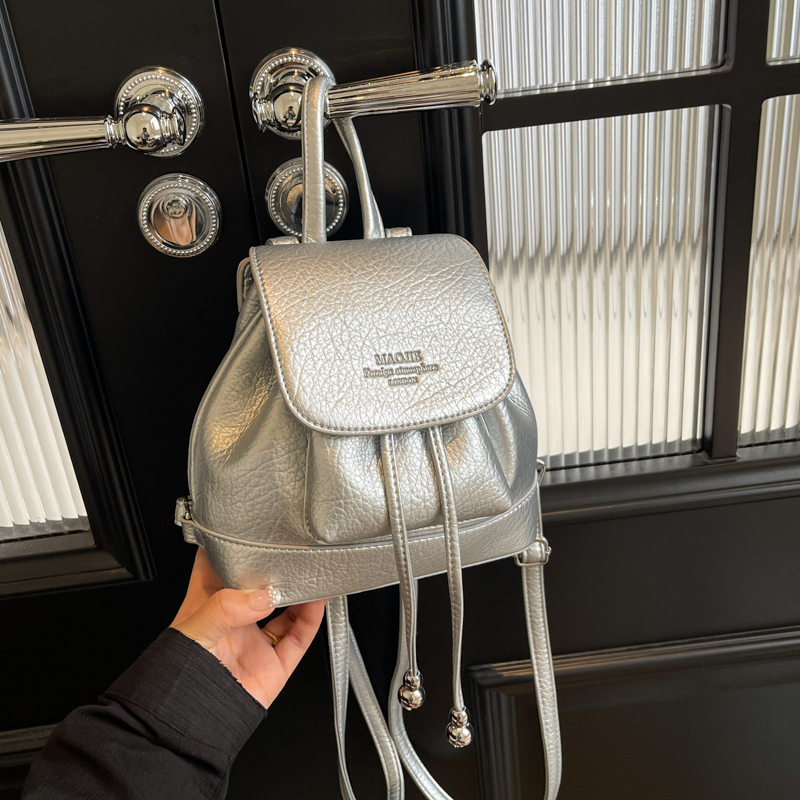 Solid Small String Backpacks P – обзор и цена Leather Backpack Vintage