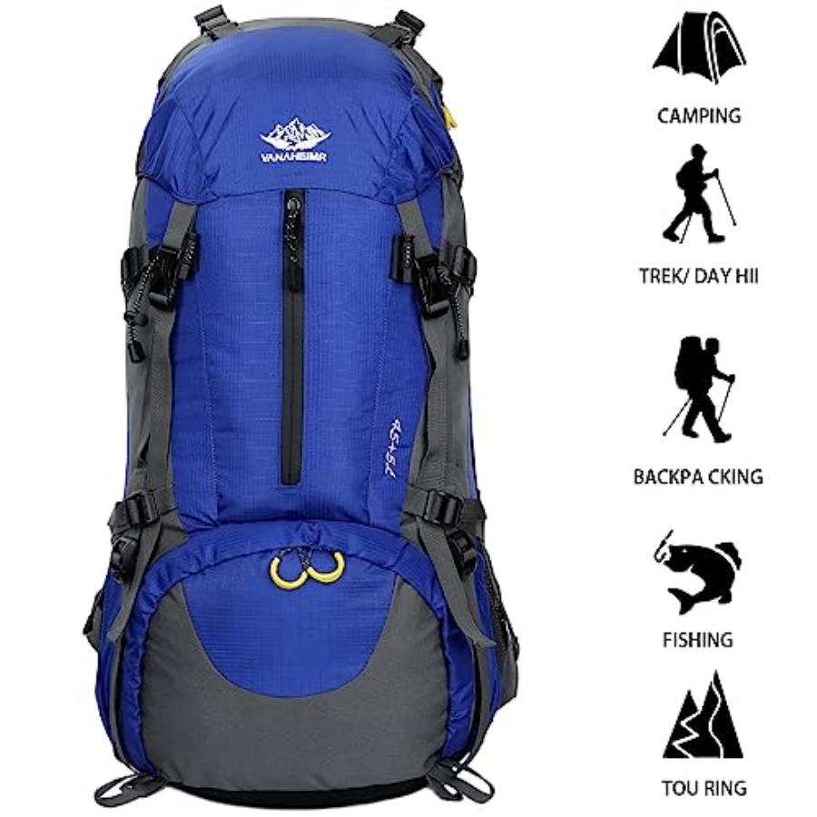 50L Hiking Backpack Men Campin – обзор и цена Rain Cover Backpack