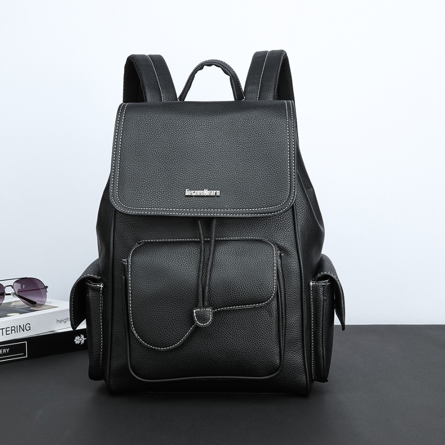 【New Arrival】Women's Black Fau – обзор и цена Leather Backpack Vintage