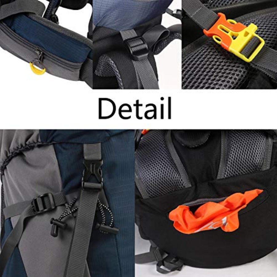 50L Hiking Backpack Men Campin – обзор и цена Rain Cover Backpack